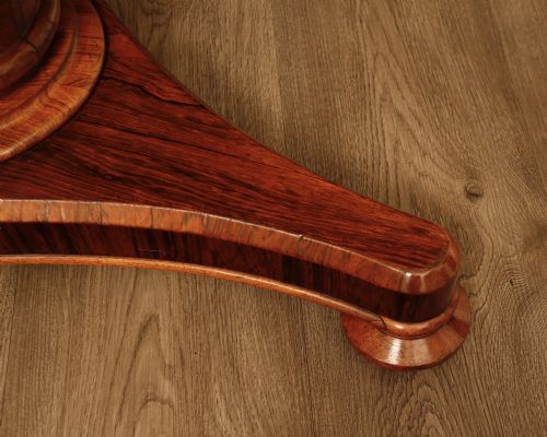 ROSEWOOD DINING TABLE 1840S - ADDITIONAL PHOTO 2