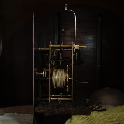 OAK LONG CASE CLOCK WILLIAM BOTHAMLEY OF SPALDING 17571759 - ADDITIONAL PHOTO 6