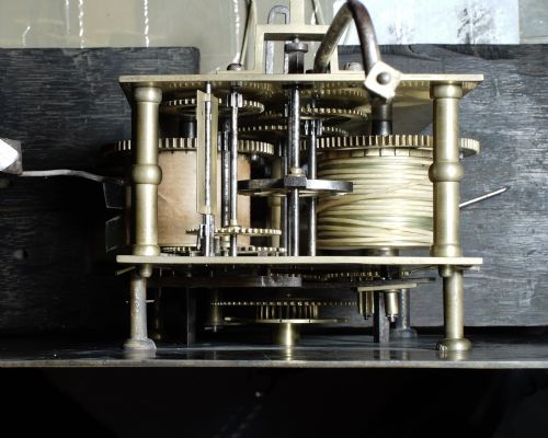 OAK LONG CASE CLOCK WILLIAM BOTHAMLEY OF SPALDING 17571759 - ADDITIONAL PHOTO 9
