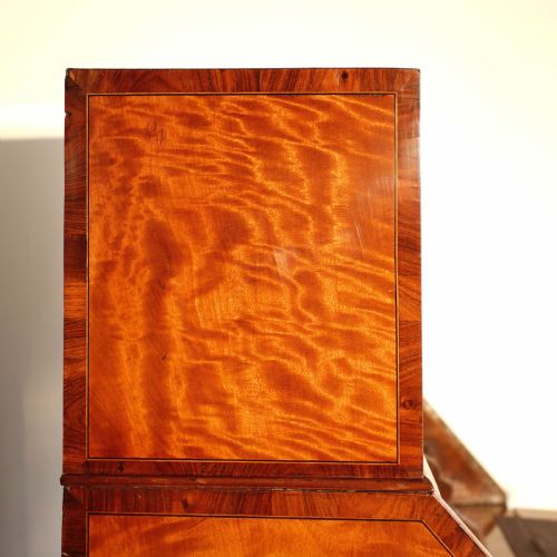 SATINWOOD BUREAU 1820S - ADDITIONAL PHOTO 5