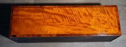 SATINWOOD BUREAU 1820S - ADDITIONAL PHOTO 10