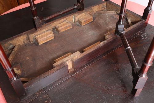 FINE GEORGIAN MAHOGANY SPIDER LEG TABLE - ADDITIONAL PHOTO 7