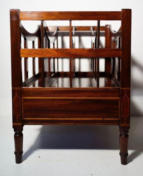 CANTERBURY UNUSUALLY INLAID ON ALL SIDES RETAINING ORIGINAL REVIVED FINISH CIRCA 1825 - ADDITIONAL PHOTO 1