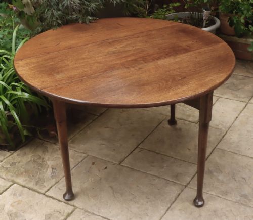 georgian mahogany pad foot dining table - CATEGORY: ANTIQUE TABLES - DATED GEORGIAN