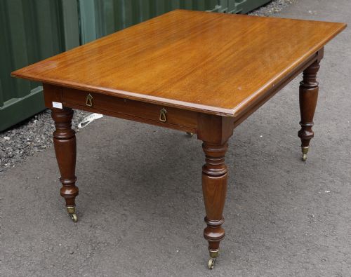 victorian mahogany dining table - CATEGORY: ANTIQUE TABLES - DATED VICTORIAN