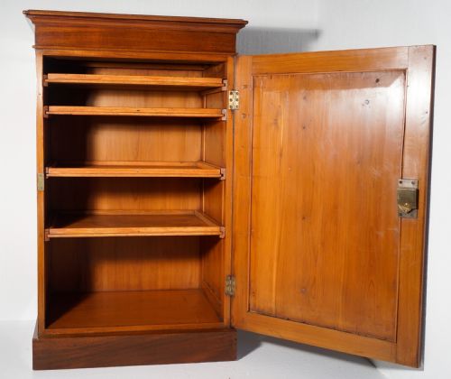 ANTIQUE MAHOGANY CUPBOARD - ADDITIONAL PHOTO 2