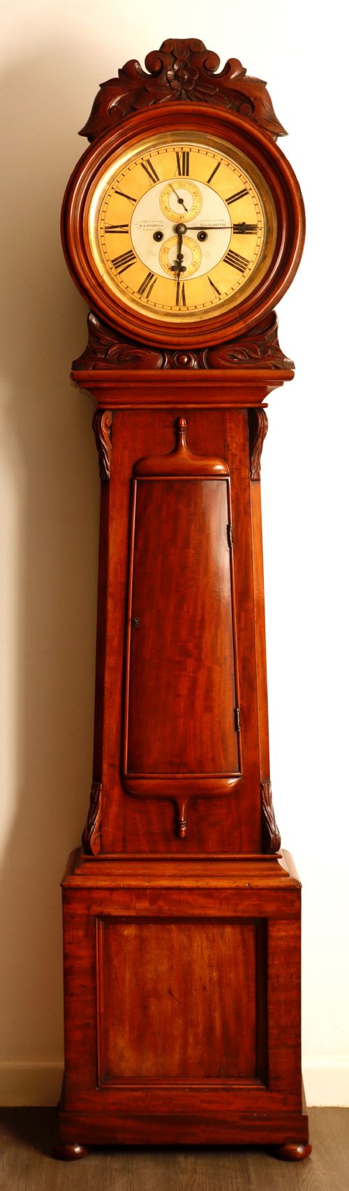 antique longcase clock - CATEGORY: ANTIQUE CLOCKS - DATED 1860