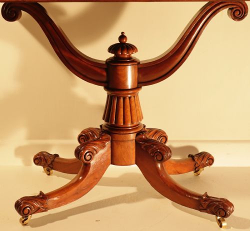ANTIQUE TEA TABLE - ADDITIONAL PHOTO 1