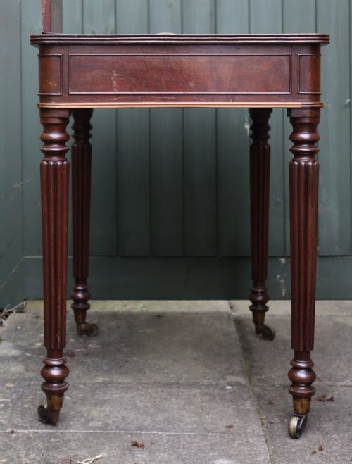 ANTIQUE MAHOGANY CHAMBER WRITING TABLE GILLOWS - ADDITIONAL PHOTO 4