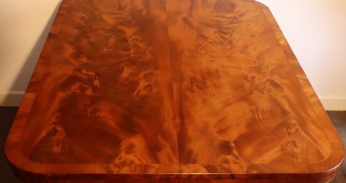 ANTIQUE MAHOGANY DINING TABLE - ADDITIONAL PHOTO 8