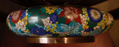 ANTIQUE CLOISONNE BOWL - ADDITIONAL PHOTO 4