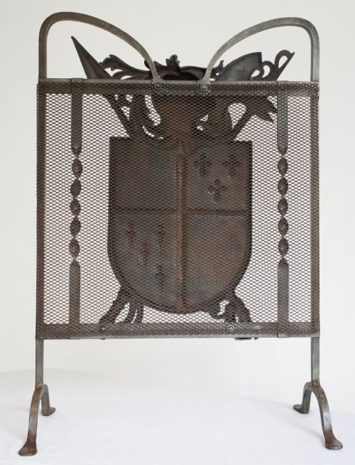 ANTIQUE FIRE SCREEN - ADDITIONAL PHOTO 4