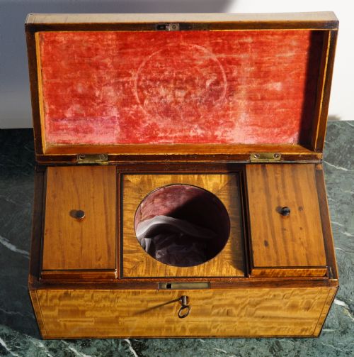 ANTIQUE TEA CADDIES - ADDITIONAL PHOTO 2