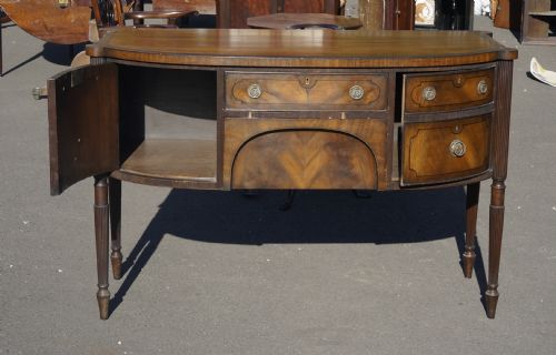 ANTIQUE MAHOGANY SIDEBOARD - ADDITIONAL PHOTO 1