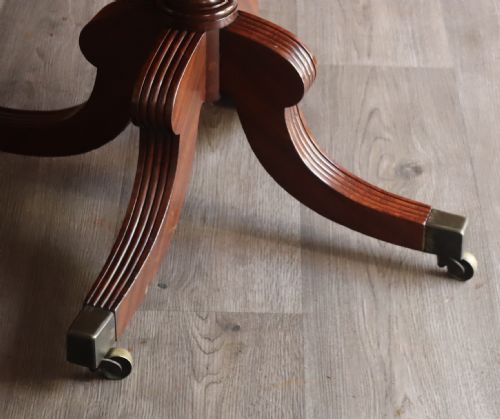 MAHOGANY DINING TABLE - ADDITIONAL PHOTO 10