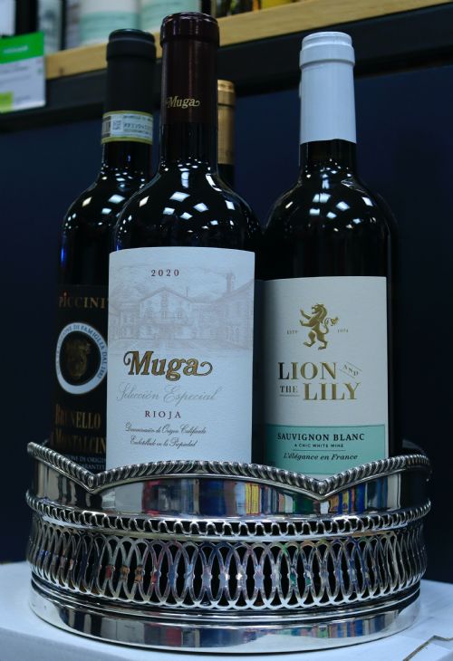 COASTER 6 BOTTLES SILVER PLATED - ADDITIONAL PHOTO 3