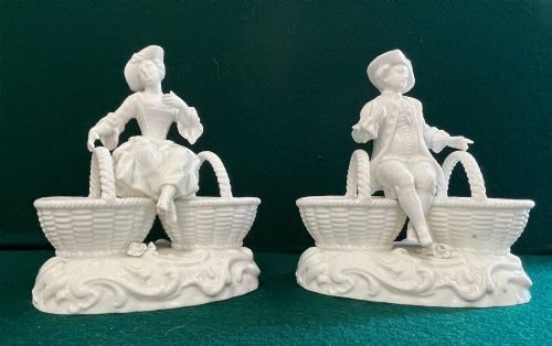 Pair of Meissen Figures.
