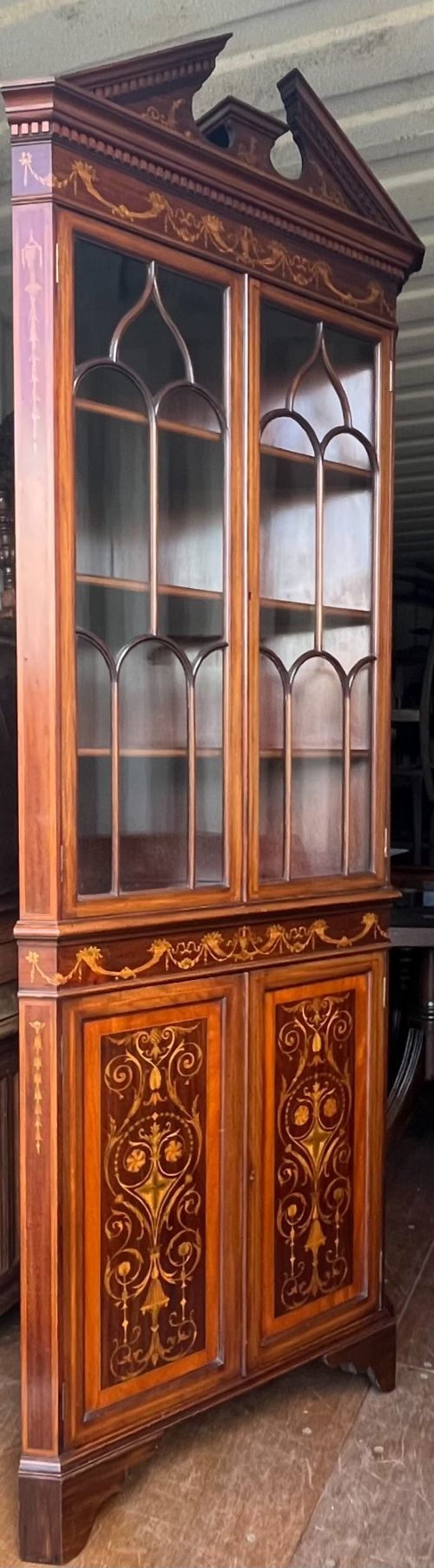 fig 1. Corner Cupboard.