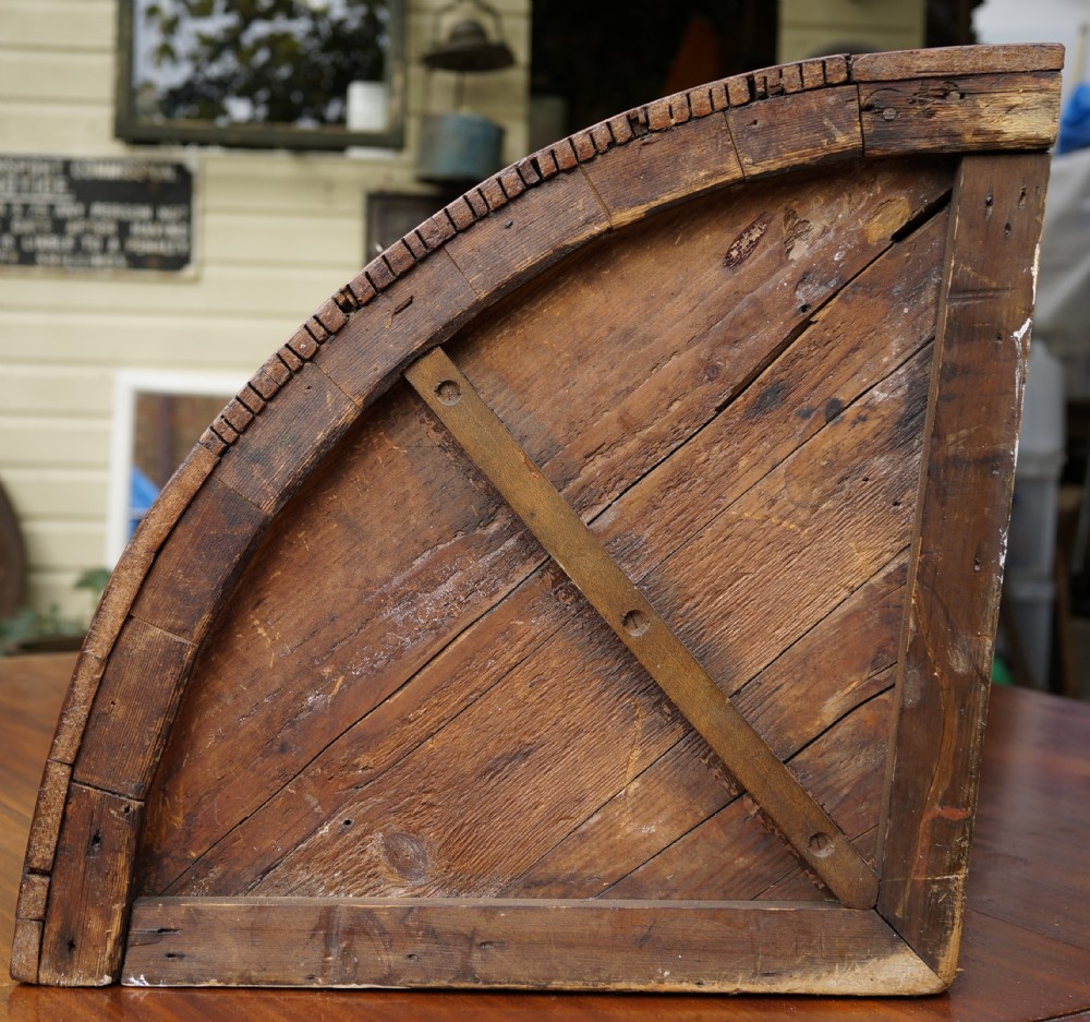 1790's Mahogany inlaid Sheraton bow fronted collector’s corner cupboard View VIII