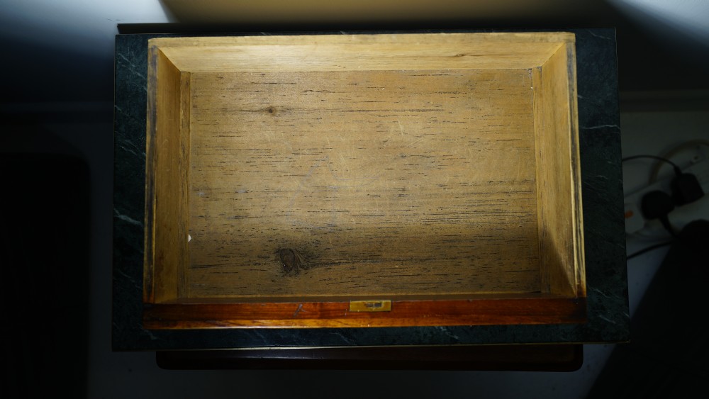 Miniature collectors’ chest of drawers 1860s View VII