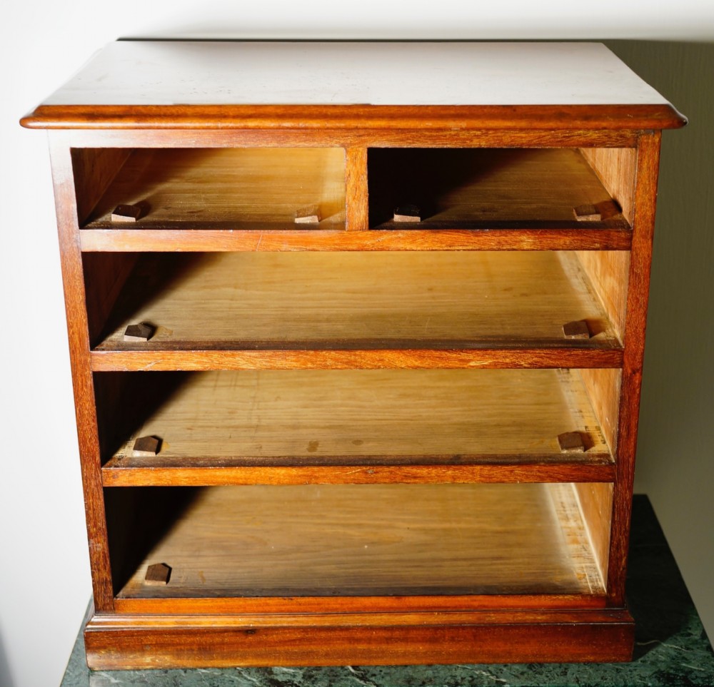 Miniature collectors’ chest of drawers 1860s View V