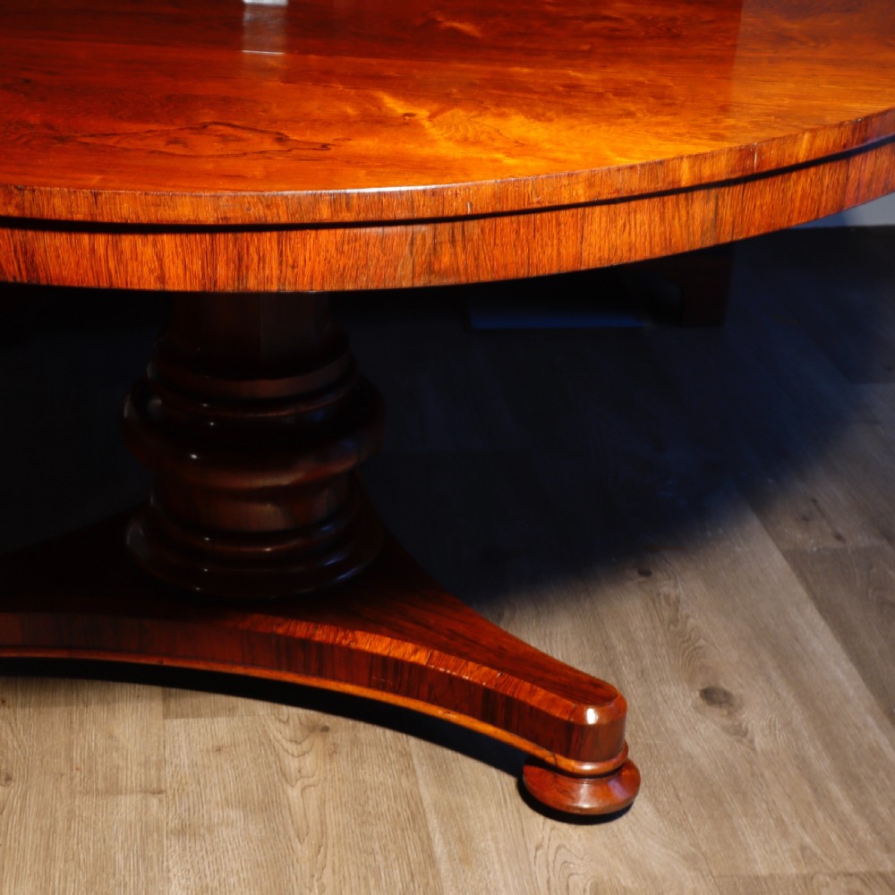 Rosewood Dining Table 1840s View V