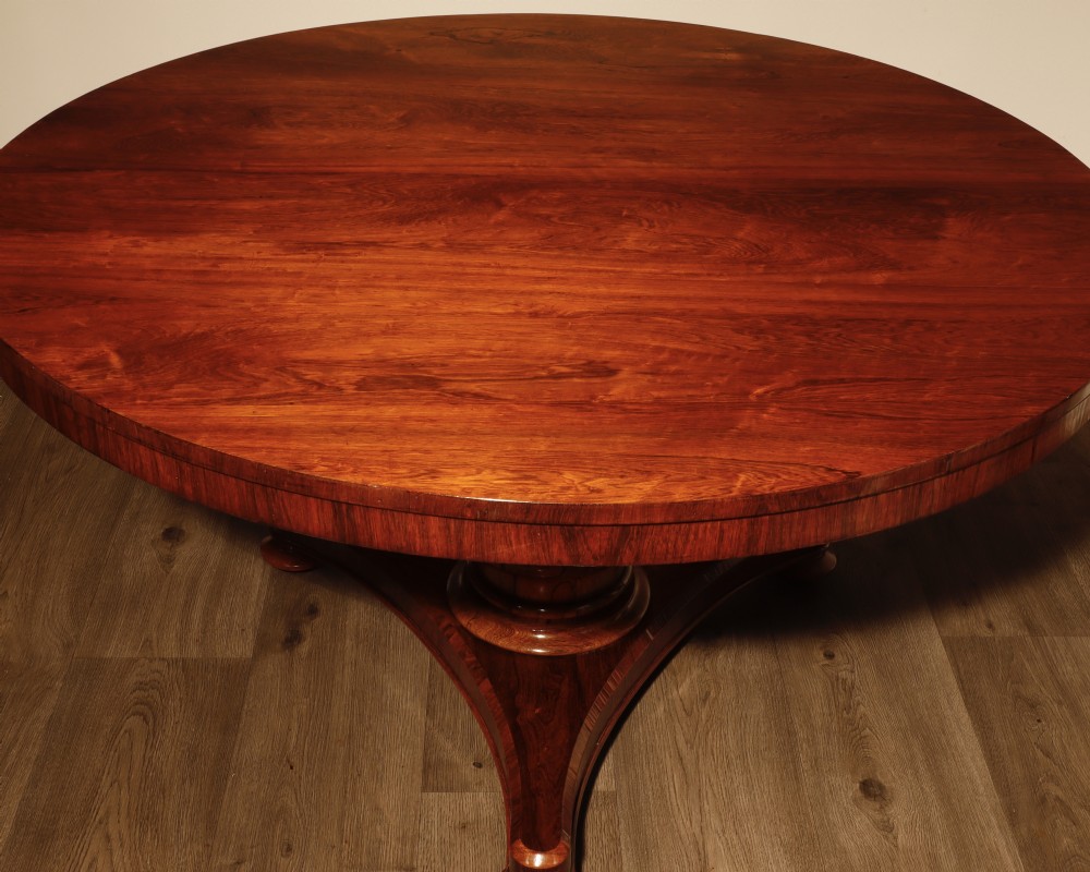 Rosewood Dining Table 1840s View II
