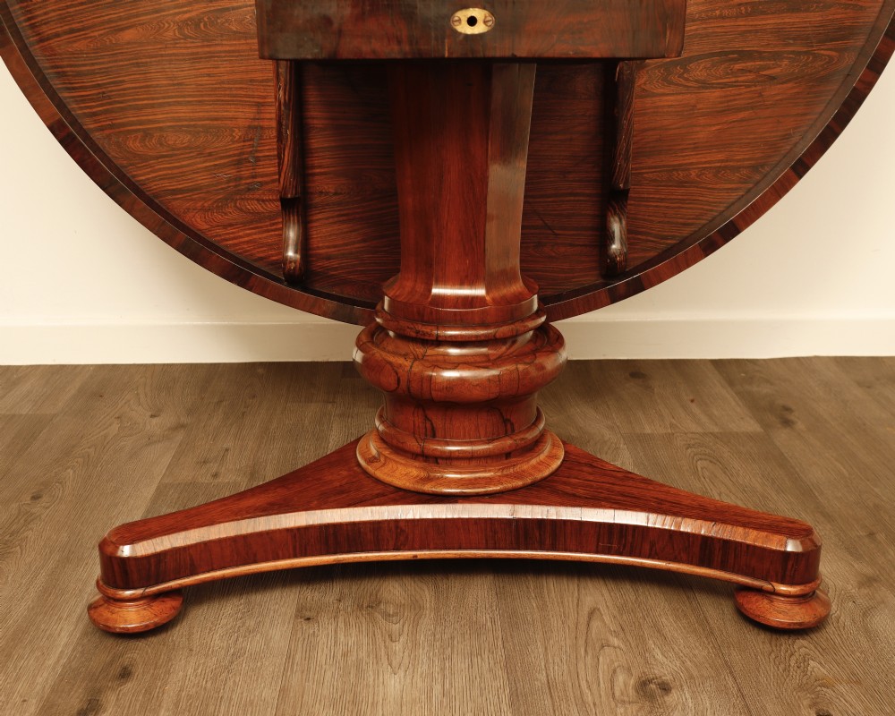 Rosewood Dining Table 1840s View VIII