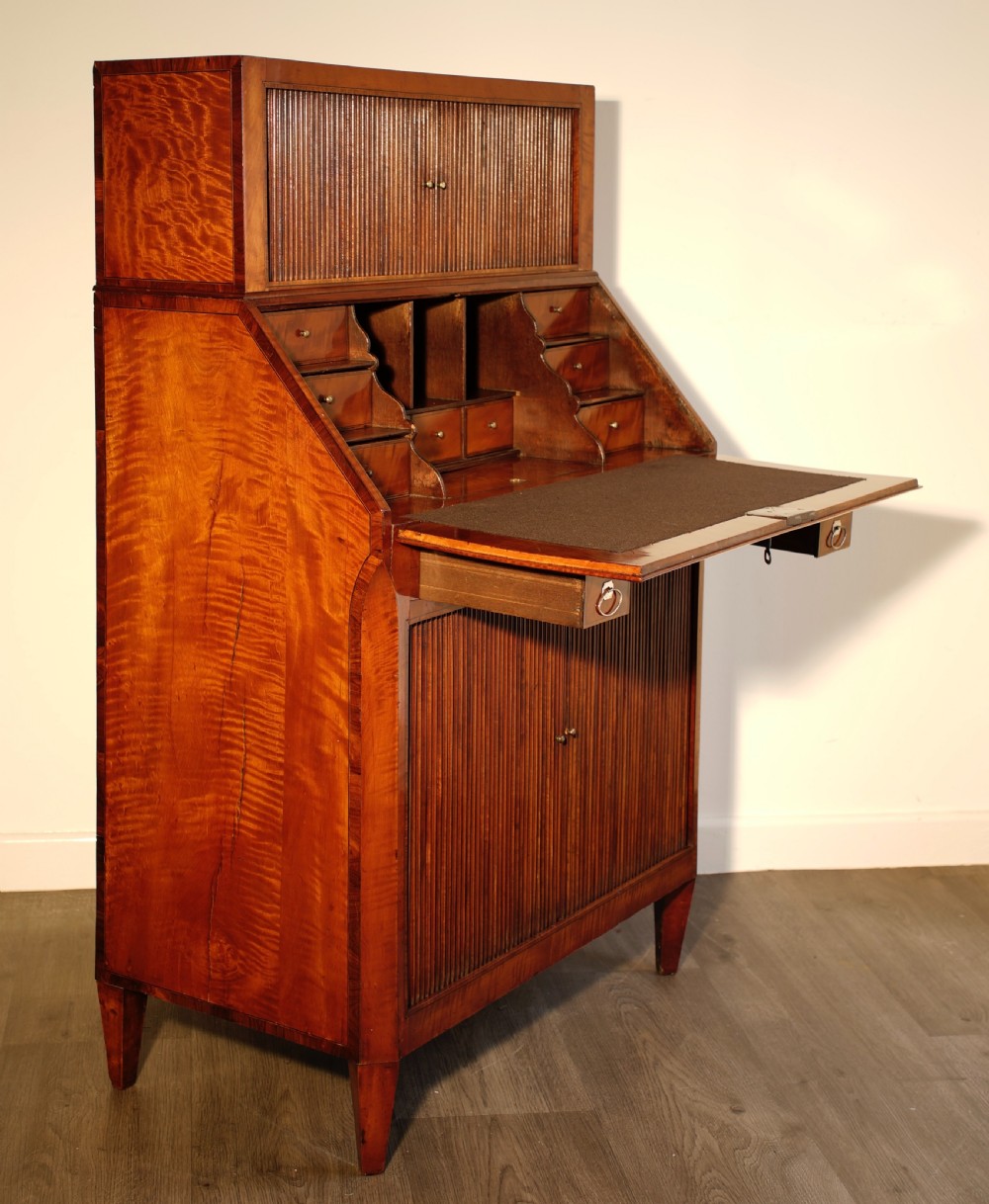 Satinwood Bureau 1820s View V