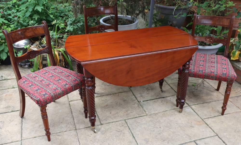 Solid quality mahogany extendable dining table  View VII