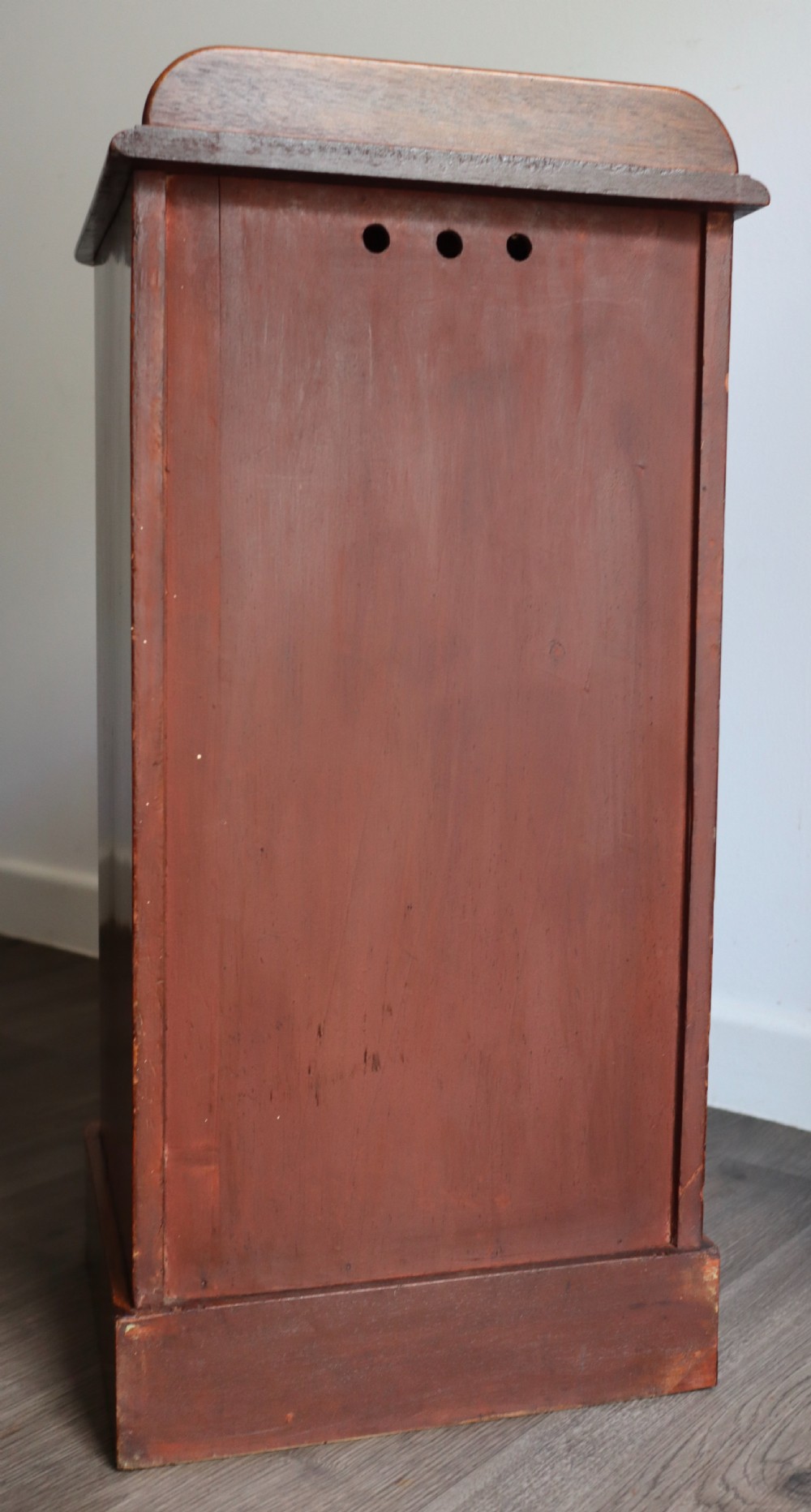 Antique mahogany cupboard View V