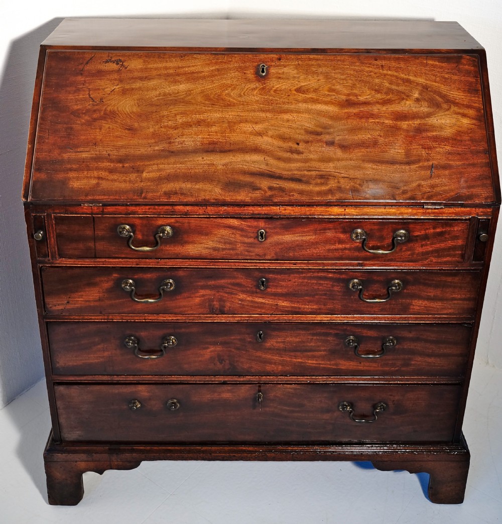 Antique Mahogany Bureau. 