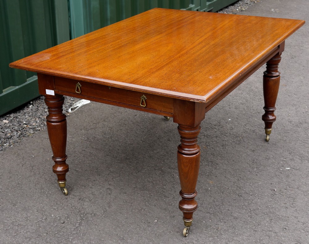 Victorian Mahogany dining table. View III