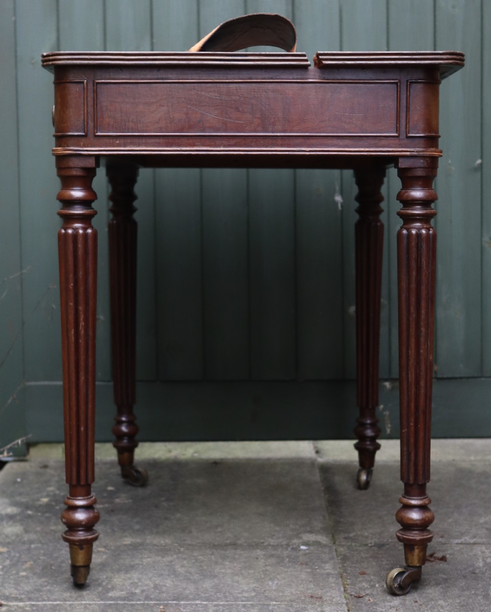 Antique Mahogany Chamber Writing Table Gillows? View VII
