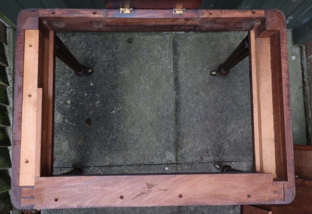 Antique Mahogany Chamber Writing Table Gillows? View II