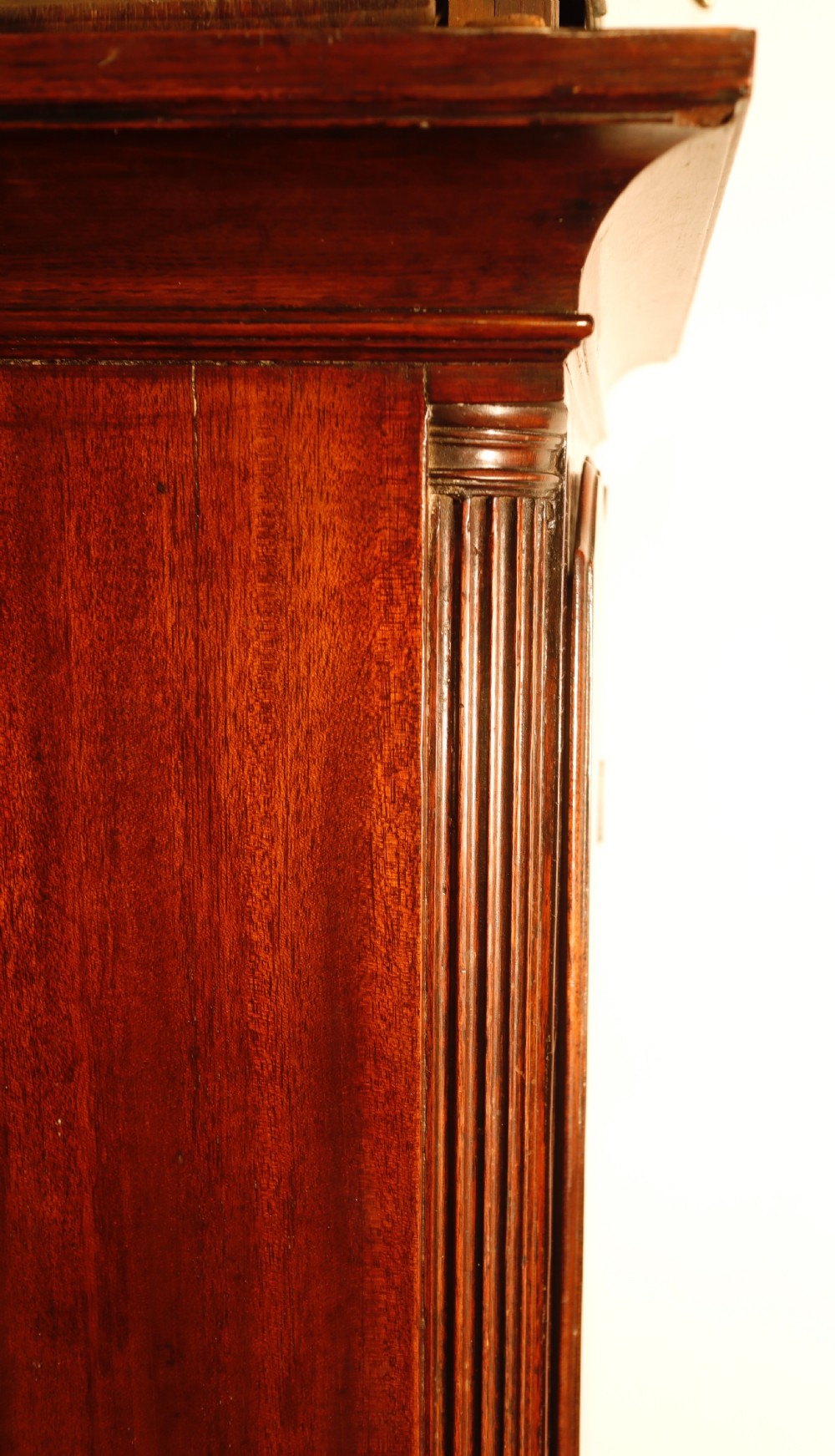 Antique Mahogany longcase clock for restoration Circa 1800. View XIV