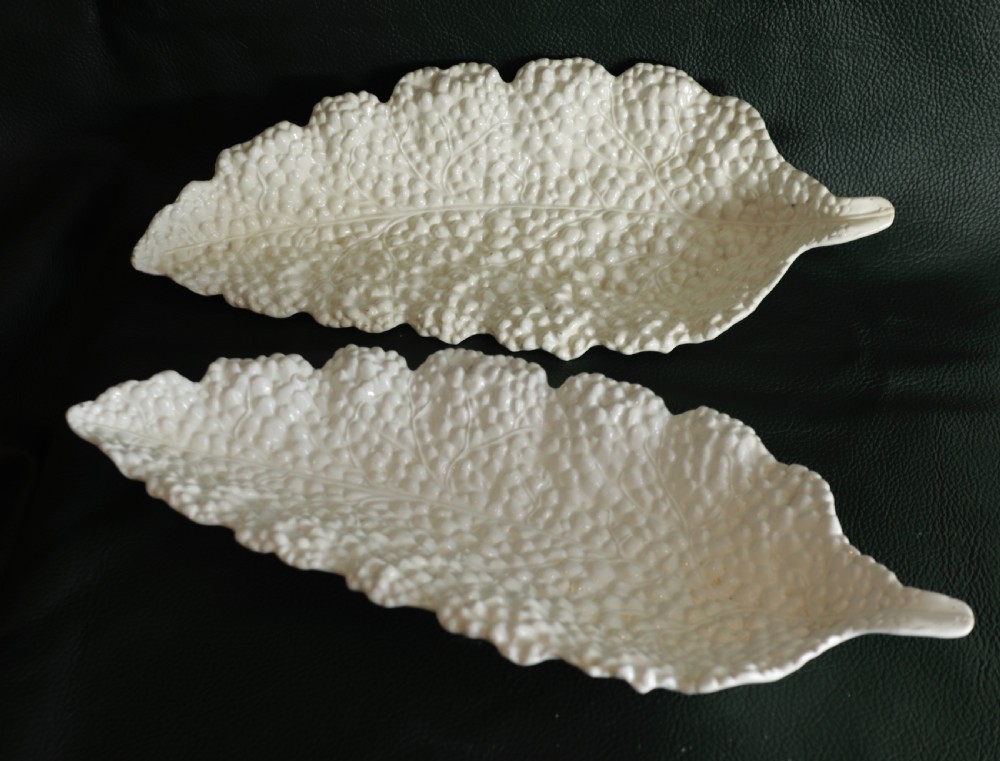 Pair of Antique Staffordshire dishes.