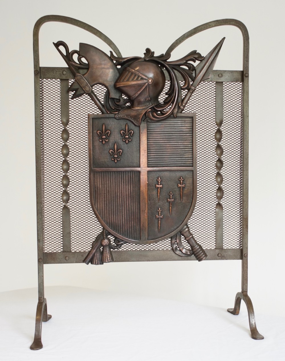 Antique fire screen. View III