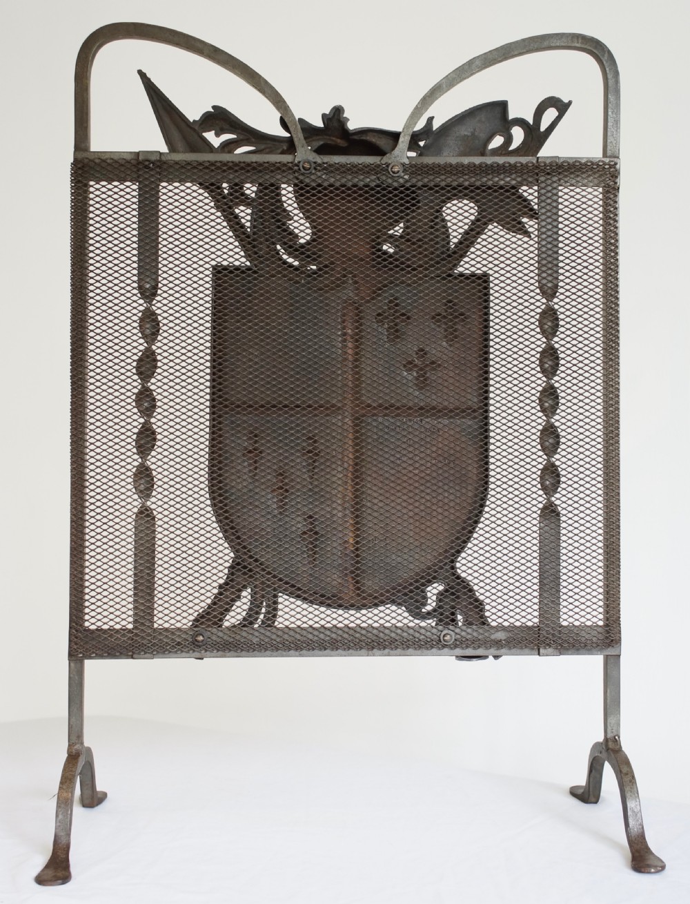Antique fire screen. View V