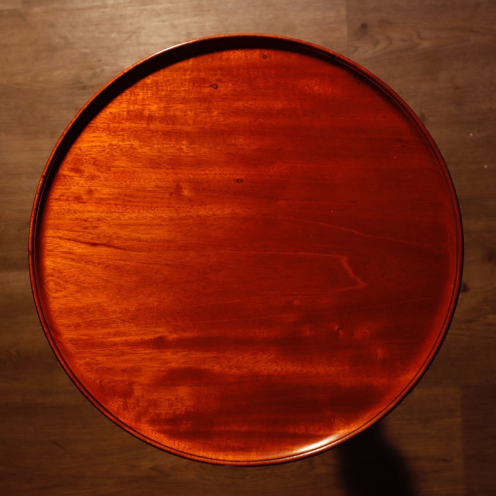 Antique tripod table. View II