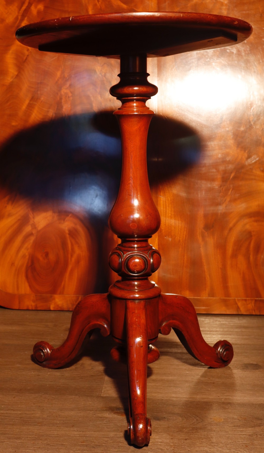 Antique tripod table. View VI
