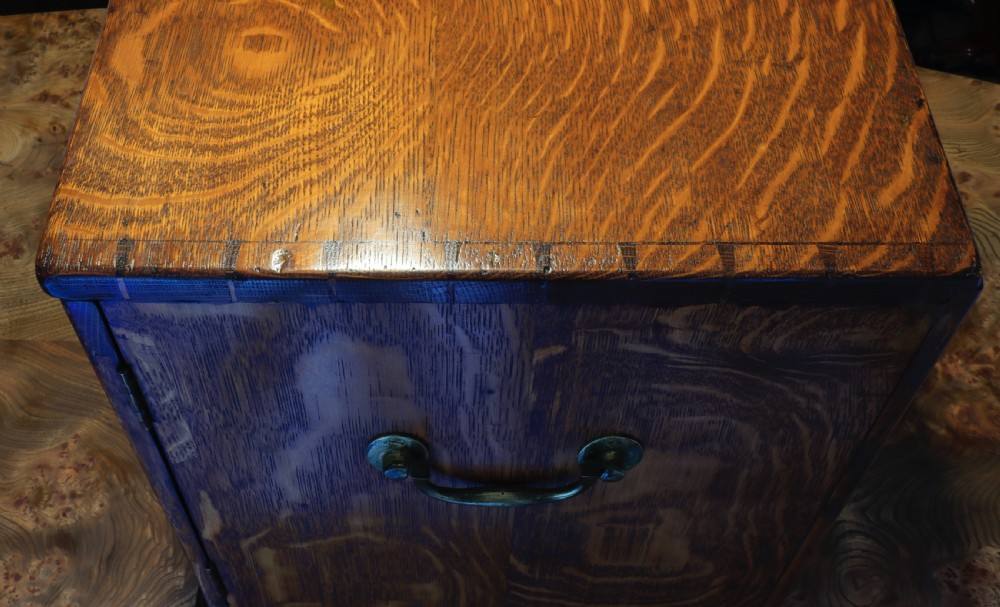 Antique Oak cupboard with royal connection View IX