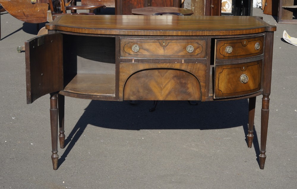 Antique mahogany sideboard View II