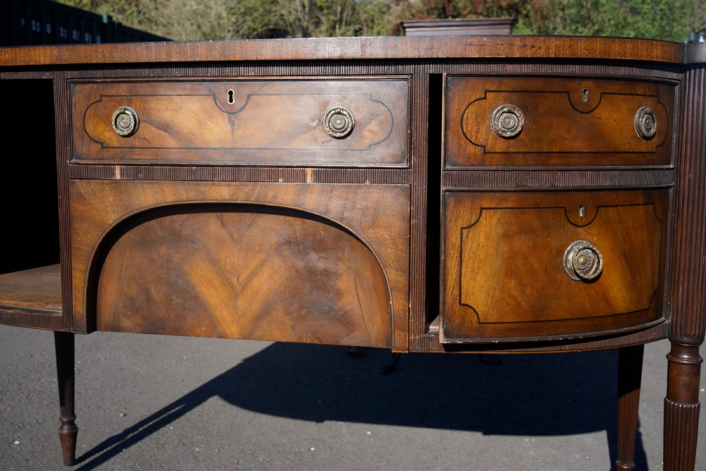 Antique mahogany sideboard View III
