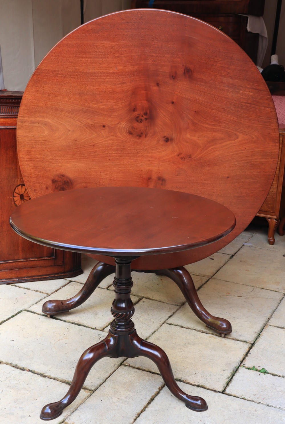 Georgian Tripod Table. View V