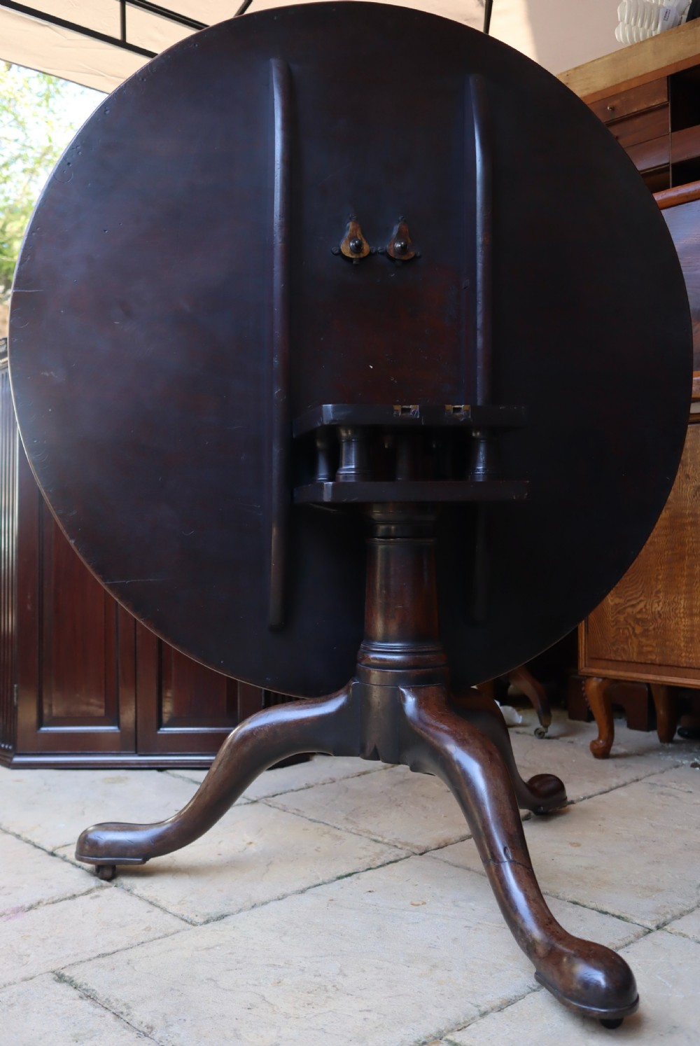 Georgian Tripod Table. View XIII