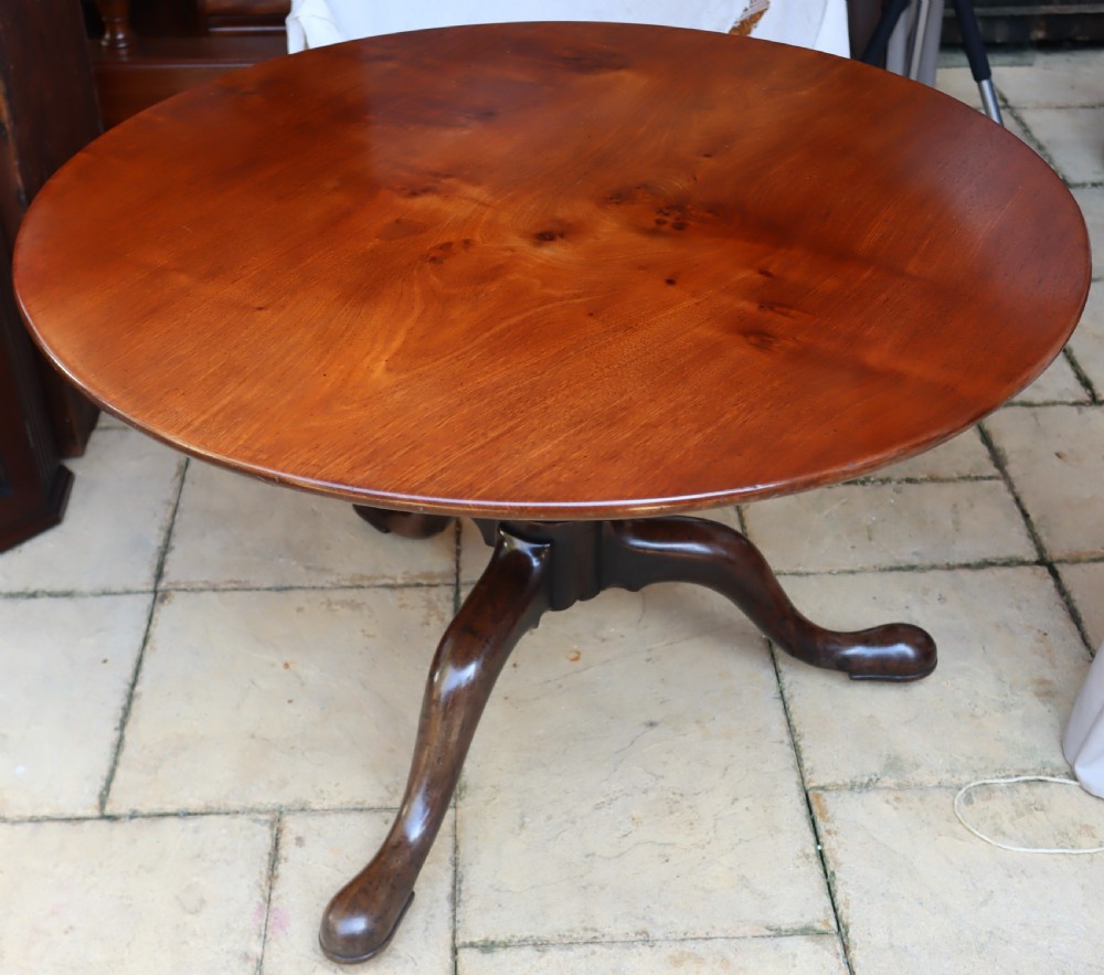 Georgian Tripod Table. View XV