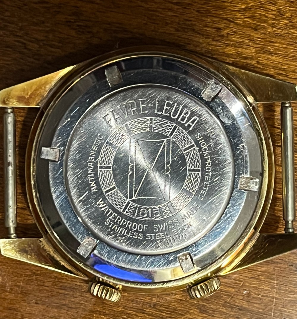 Watch 1960s Vintage Favre-Leuba. Sea Bird View IV