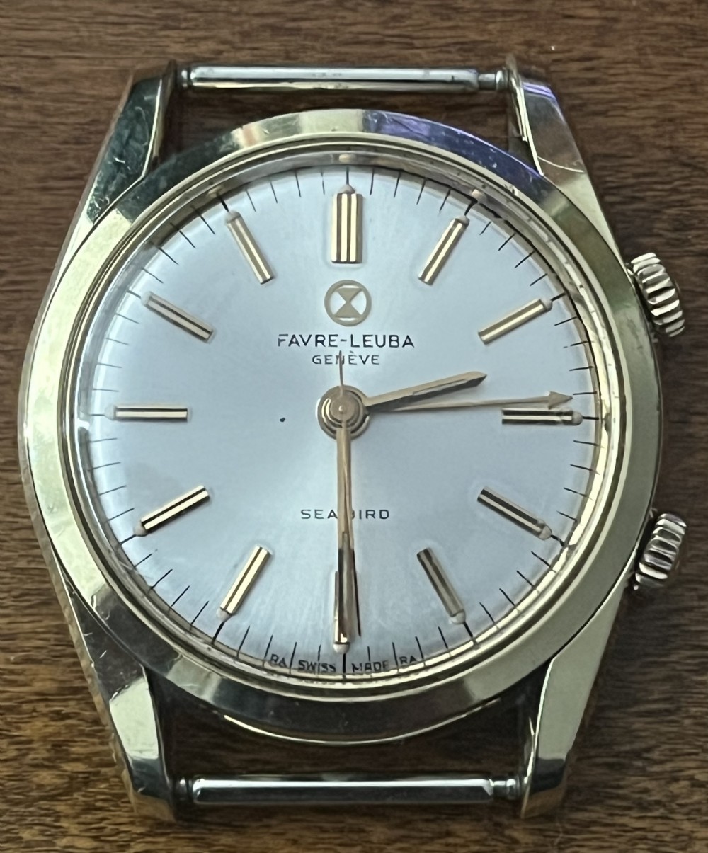 Watch 1960s Vintage Favre-Leuba. Sea Bird