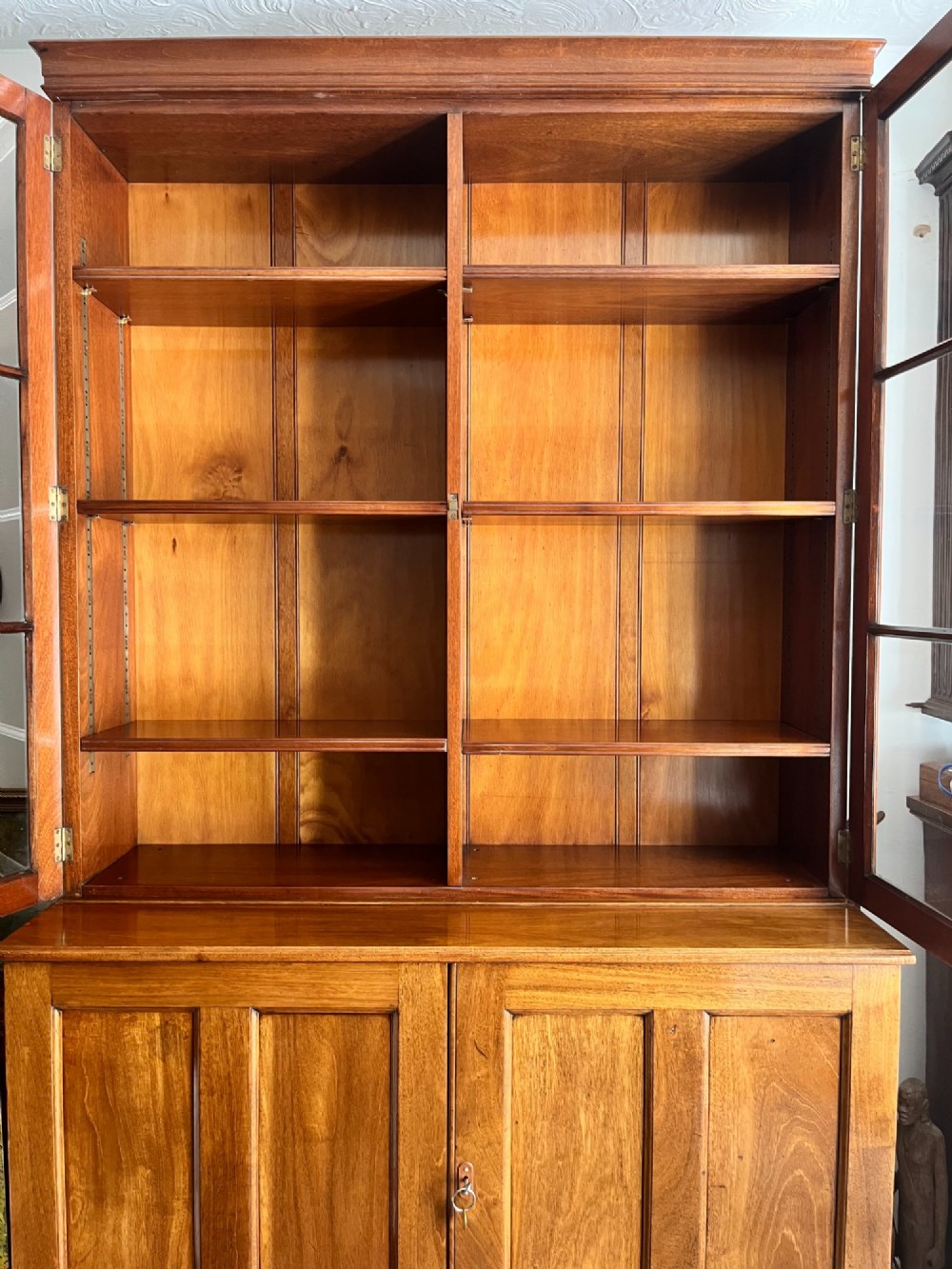 Mahogany Bookcase. View III